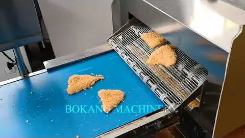 Coated food processing line