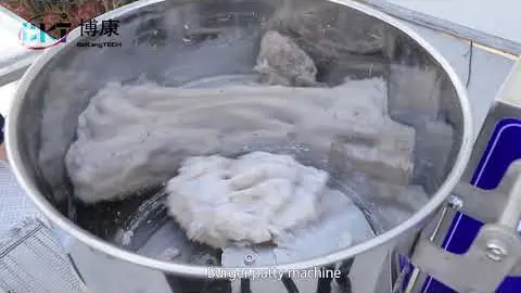 Burger patty making machine