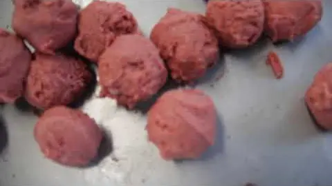 Meat ball forming