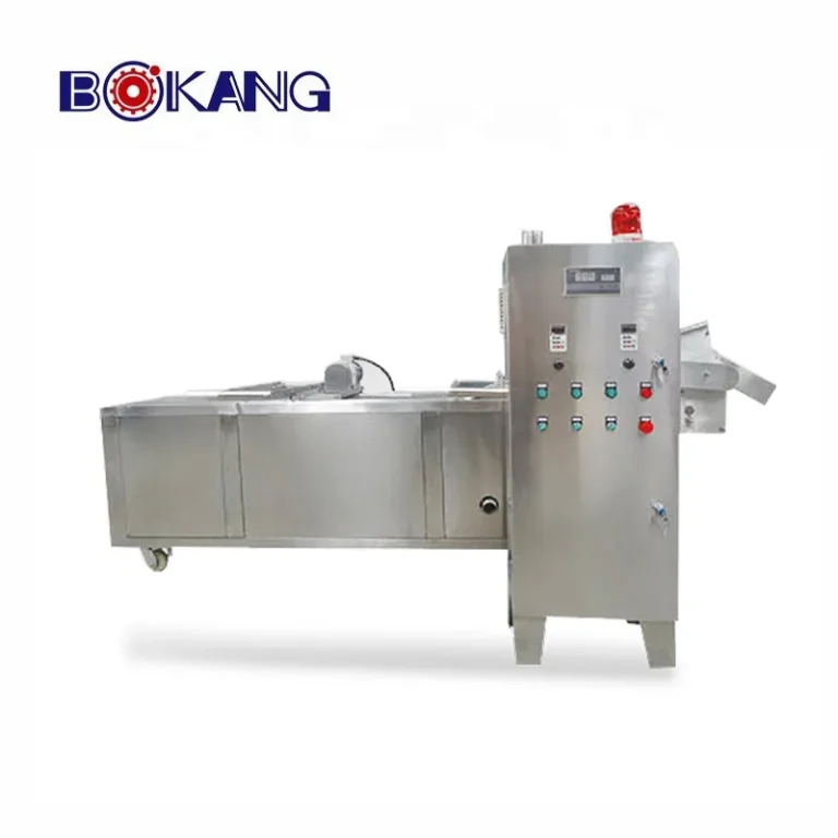 BKL series continuous fryer with mesh belt
