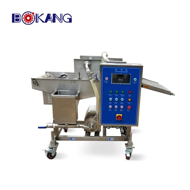 LJJ series batter spraying machine with batter curtain