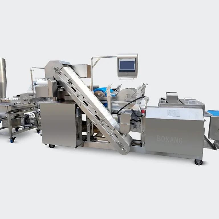 XXJ breading machine working in a coating line