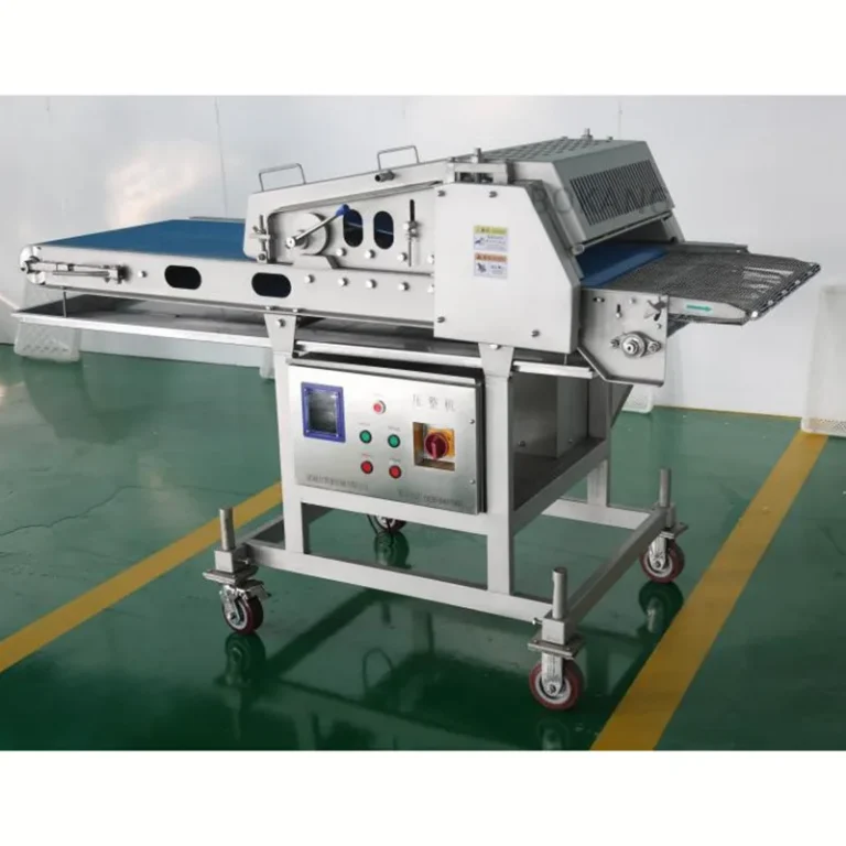 YYJ600 meat flattening machine with four pressure rollers